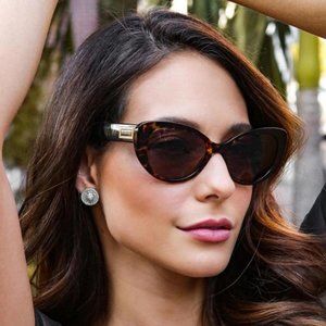 NEW VERSACE VE4378 10873 SUNGLASSES